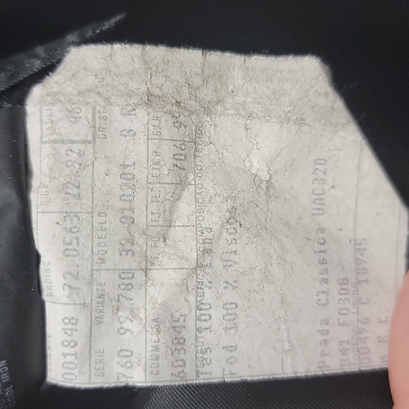 Prada Grey wool blazer, size 36R - Picture 6 of 12